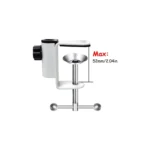 Professional White Mic Stand with Suspension Boom Arm - Image 2