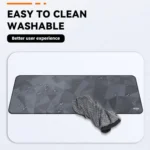 Aigo M2 Mouse Pad – Spacious, Durable, and Grey - Image 3