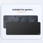Aigo M2 Mouse Pad – Spacious, Durable, and Grey - Image 4