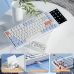 Ajazz AKP815 – Low-profile 75% Mechanical Keyboard with Red Switch and Touch Screen - Image 3