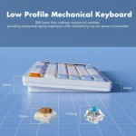 Ajazz AKP815 – Low-profile 75% Mechanical Keyboard with Red Switch and Touch Screen - Image 8
