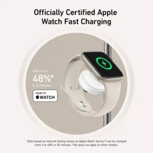 Anker MagGo 3-in-1 Wireless Charger Stand for Apple Devices – 15W Fast Charge - Image 5