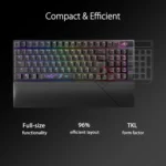ASUS ROG Strix X901 Scope II – Full Size NXS Switch Gaming Keyboard, 96 Keys - Image 6