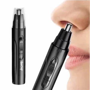 Black Electric Nose & Ear Trimmer – Pain-Free Grooming for Men and Women. - Image 4