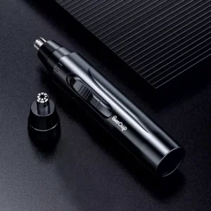 Black Electric Nose & Ear Trimmer – Pain-Free Grooming for Men and Women. - Image 5