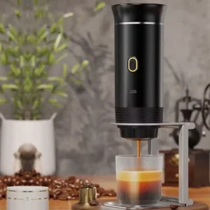 Compact Wireless Espresso Maker – 3-in-1 Capsule & Ground Coffee Brewer for Car, Home, & Travel. - Image 2