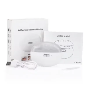 Electric Nail Clipper & Trimmer – Anti-Splash, Safe for All Ages, Ideal for Thick Nails & Pedicures. - Image 2