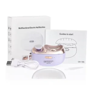 Electric Nail Clipper & Trimmer – Anti-Splash, Safe for All Ages, Ideal for Thick Nails & Pedicures. - Image 3