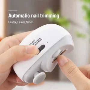 Electric Nail Clipper & Trimmer – Anti-Splash, Safe for All Ages, Ideal for Thick Nails & Pedicures. - Image 4