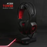 Fantech AC3001S Headset Stand with RGB Lighting – Red - Image 4