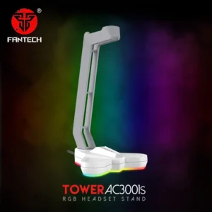 Fantech AC3001S Headset Stand with RGB Lighting – Red - Image 2