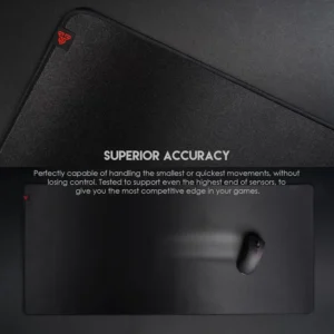 Fantech MP806 Agile Series – Sleek Black Gaming Mouse Pad - Image 4