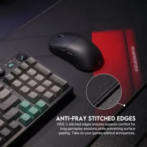 Fantech MP806 Agile Series – Sleek Black Gaming Mouse Pad - Image 5