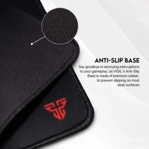 Fantech MP806 Agile Series – Sleek Black Gaming Mouse Pad - Image 8