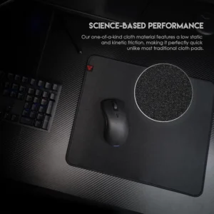Fantech MP806 Agile Series – Sleek Black Gaming Mouse Pad - Image 10