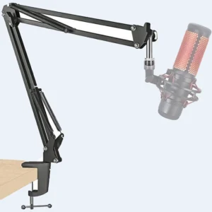 Flexible Mic Holder Arm with Adjustable Boom