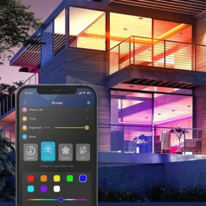 Govee Wi-Fi RGB LED Strip Lights – Extended 32.8ft Smart Lighting - Image 4