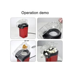 Hot Air Popcorn Machine – Small Tabletop Popper for Home & Party Snacks - Image 10