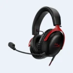 HyperX Cloud III Gaming Headset – PC, PS5, Xbox – Red & Black