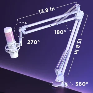 Adjustable InnoGear Boom Arm for Blue Yeti, HyperX & Shure SM7B - Image 4