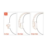 JBL Tune 720BT Headphones – Tune In Without Wires - Blue - Image 4