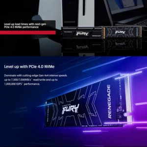 4TB Kingston FURY Renegade PCIe 4.0 NVMe M.2 SSD with Advanced Heatsink - Image 5