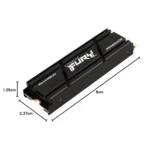 Kingston FURY Renegade 1TB Internal SSD – Blazing Speed with Heatsink - Image 3