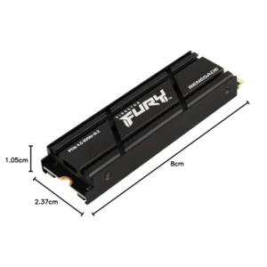 Kingston FURY Renegade 1TB Internal SSD – Blazing Speed with Heatsink - Image 3