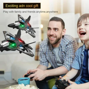 L0712 RC Drone Quadcopter – 3D Flip, Auto Hover, Ready-to-Fly Fighter Aircraft Toy - Image 3