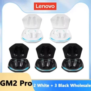 Lenovo GM2 Pro Wireless Earphones – 9D Stereo Sound, Mic, & 6 Earbuds – Compatible with Xiaomi, Samsung, & Android - Image 11