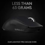 Logitech G Pro X Superlight Wireless Gaming Mouse – The Black Edition for Elite Play - Image 6