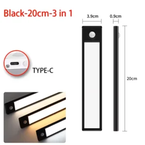 Motion-Sensor LED Strip Lights – Flexible, 12V, Ideal for Home & Night Lighting - Image 2