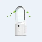 Moxedo Desktop Bladeless Cooling Fan USB Rechargeable Battery