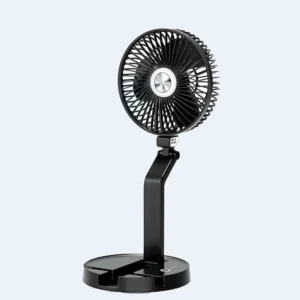 Moxedo Rechargeable Mini Fan – 3 Speeds, Wall-Mount Option & Phone Stand