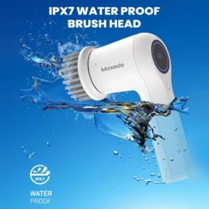 Moxedo 4‑in‑1 Electric Cleaning Brush Cordless with 8 Replaceable Brush Heads for Bathtub, Wall, Tile, Toilet, Window and Sink - Image 9