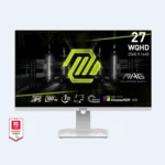 MSI MAG 274QRFW: Ultra-Fast 1ms Response & Vivid QD Colors
