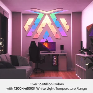 Nanoleaf Triangles Starter Kit – 9 Smart Light Panels - Image 4