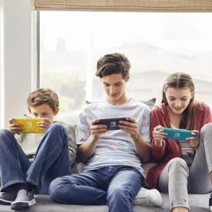 Nintendo Switch Lite – 32GB Handheld Gaming Console in Grey - Image 2