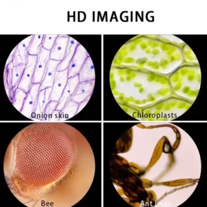 Portable Lab Microscope, 60-120x Zoom – Battery-Powered with LED Light, Ideal for Kids’ Science & Learning - Image 7
