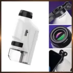 Portable Lab Microscope, 60-120x Zoom – Battery-Powered with LED Light, Ideal for Kids’ Science & Learning - Image 9