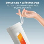 Portable USB Rechargeable Blender & Juicer – Moxedo 3-in-1 with Powerful 4-Blade Stainless Steel Design - Image 6