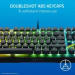 Razer BlackWidow V4 X Mechanical Keyboard – Fortnite Edition with Yellow Switch + Bonus - Image 7