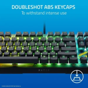 Razer BlackWidow V4 X Mechanical Keyboard – Fortnite Edition with Yellow Switch + Bonus - Image 7