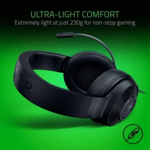 Razer Kraken X Lite – Ultralight Headset with Powerful Sound - Image 2