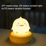 Rechargeable Dimmable LED Night Light – Soft Glow for Kids - Image 2