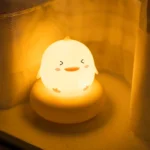 Rechargeable Dimmable LED Night Light – Soft Glow for Kids - Image 3