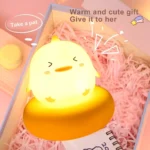 Rechargeable Dimmable LED Night Light – Soft Glow for Kids - Image 5