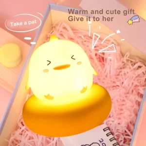 Rechargeable Dimmable LED Night Light – Soft Glow for Kids - Image 5