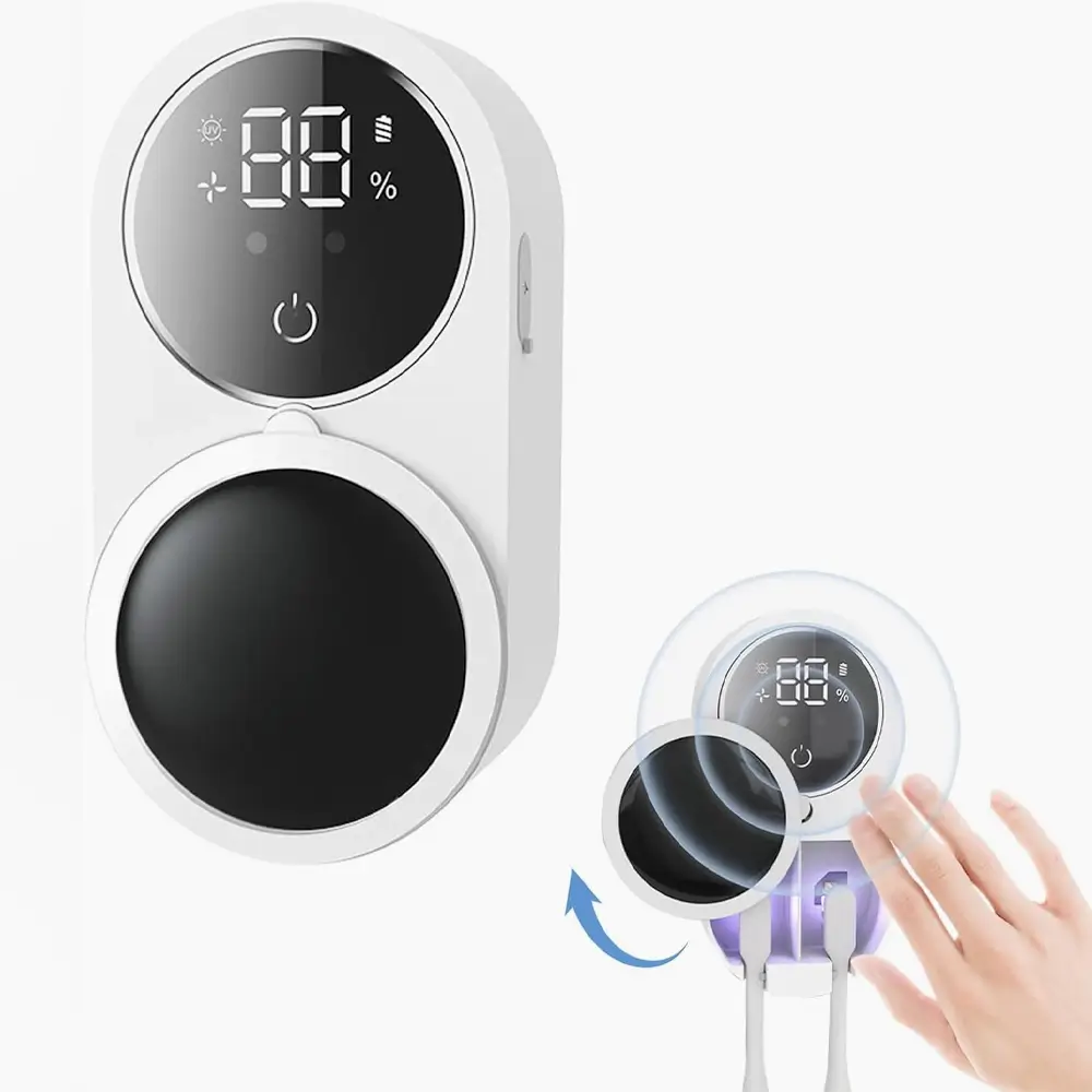 rechargeable-uv-toothbrush-holder-with-built Rechargeable UV Toothbrush Holder with Built