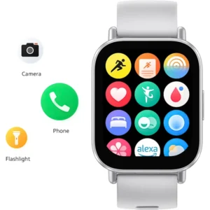 Redmi Watch 5 – Fitness and Style in Silver Gray - Image 3